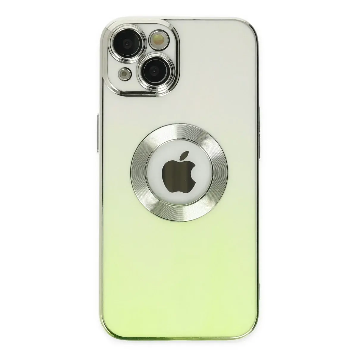 İphone 14 Plus Kılıf Best Silikon - Yeşil