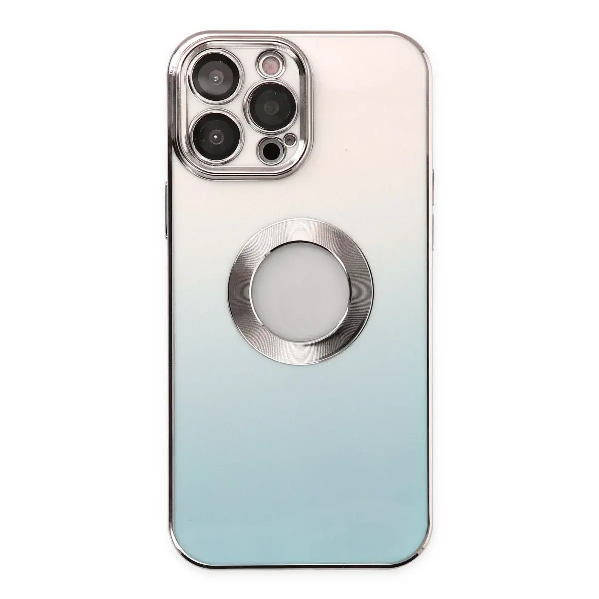 İphone 13 Pro Kılıf Best Silikon - Turkuaz