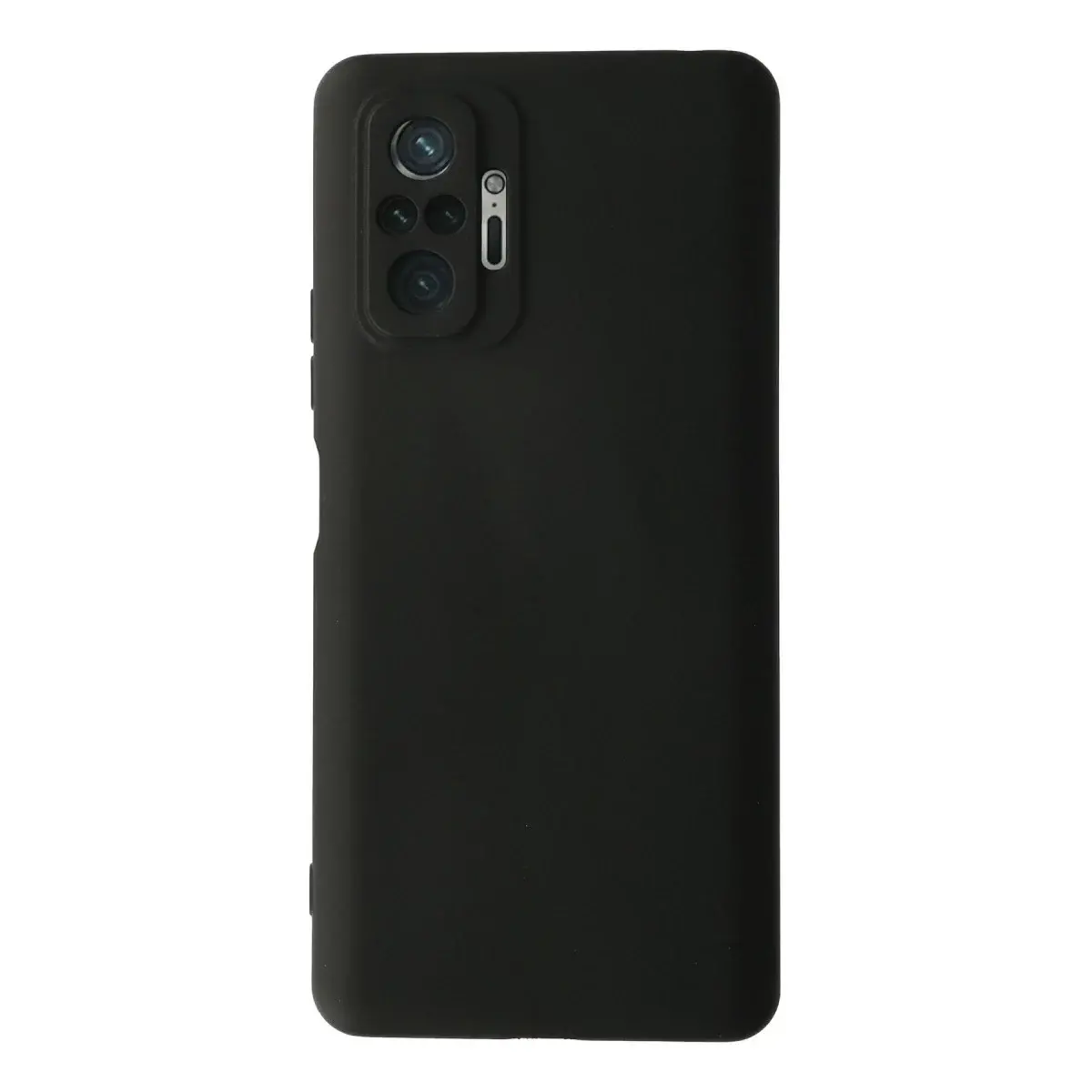 Xiaomi Redmi Note 10 Pro Kılıf Nano İçi Kadife Silikon - Siyah