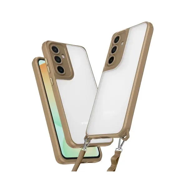 Samsung Galaxy A14 4g Kılıf Penta Silikon Kılıf - Çöl Titanyum