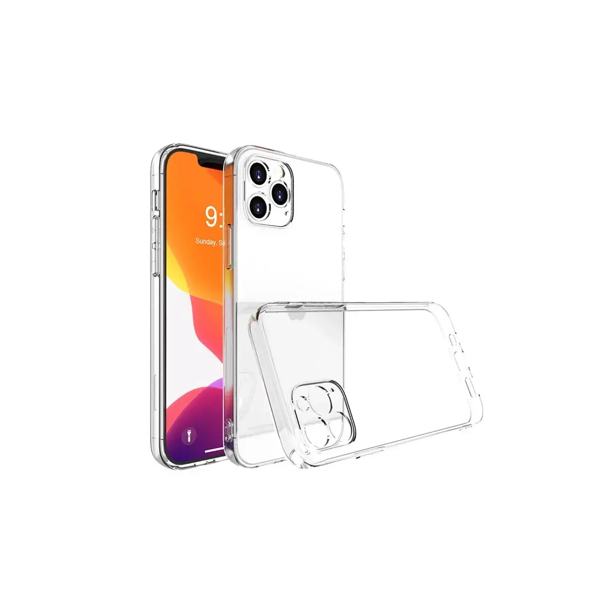 İphone 14 Pro Kılıf Lüx Şeffaf Silikon