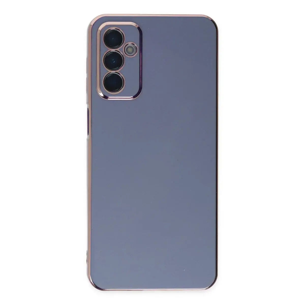 Samsung Galaxy M23 Kılıf Volet Silikon - Mavi
