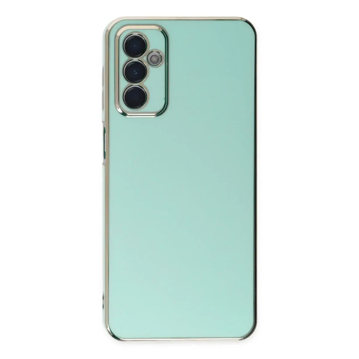 Samsung Galaxy M23 Kılıf Volet Silikon - Açık Yeşil