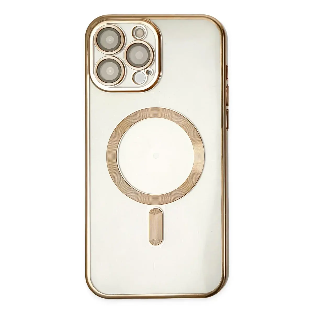İphone 14 Pro Kılıf Kross Magneticsafe Kapak - Gold