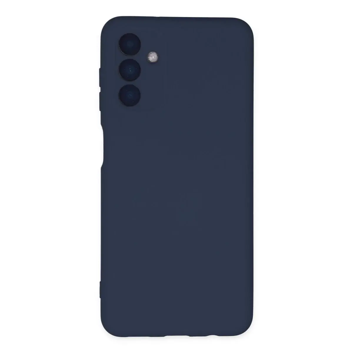 Samsung Galaxy A04s Kılıf Nano İçi Kadife Silikon - Lacivert