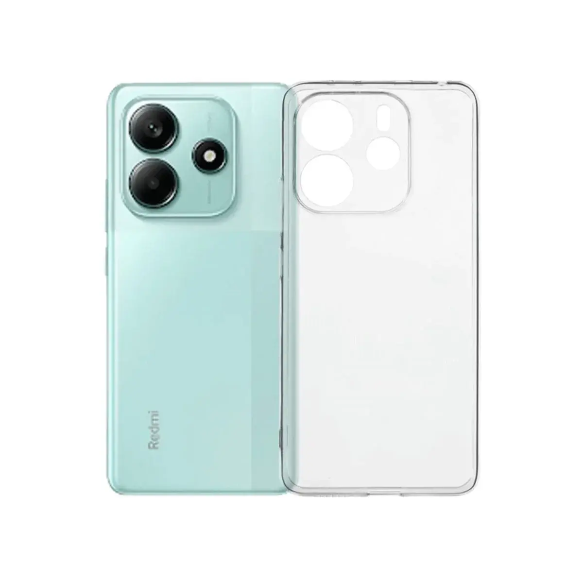 Xiaomi Redmi Note 14 4g Kılıf Lüx Şeffaf Silikon