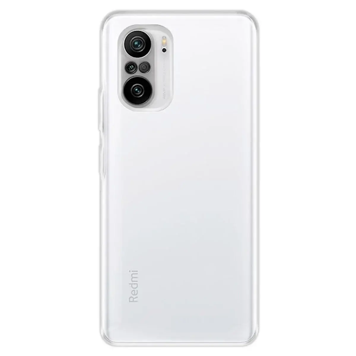 Xiaomi Poco F3 Kılıf Deluxe 2mm Şeffaf Silikon - Şeffaf