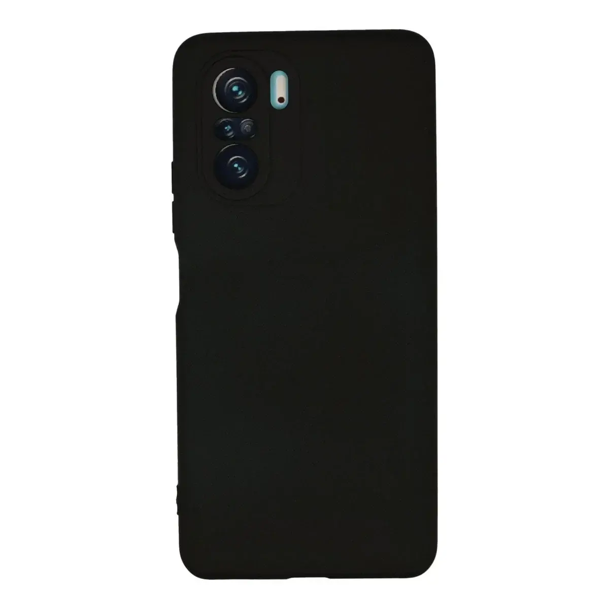 Xiaomi Poco F3 Kılıf Nano İçi Kadife Silikon - Siyah