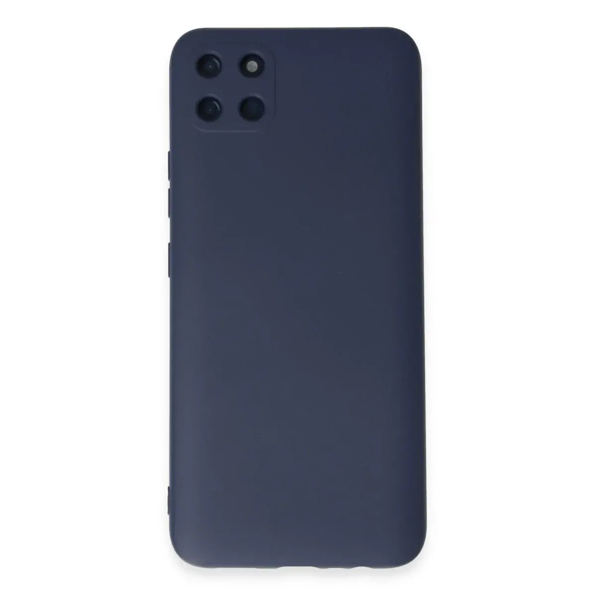 Realme C11 Kılıf Nano İçi Kadife Silikon - Lacivert