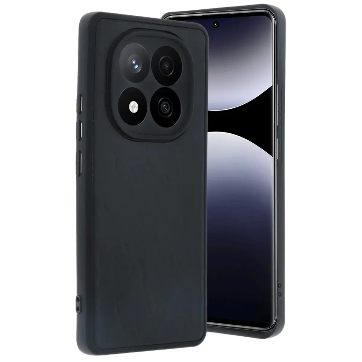 Xiaomi Redmi Note 14 Pro 4g Kılıf Aras Deri Kapak - Siyah