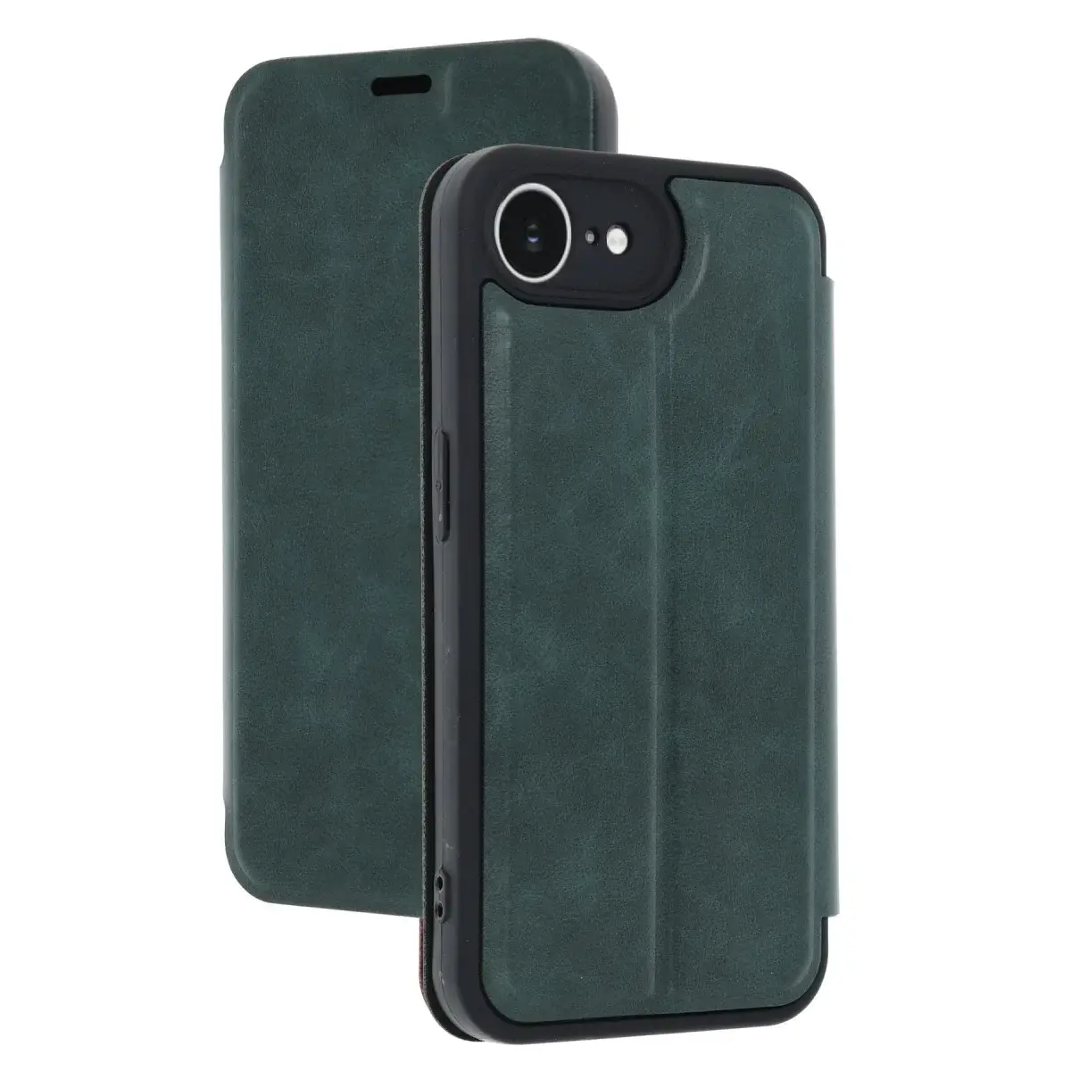 İphone 16e Kılıf Flip Cover - Koyu Yeşil