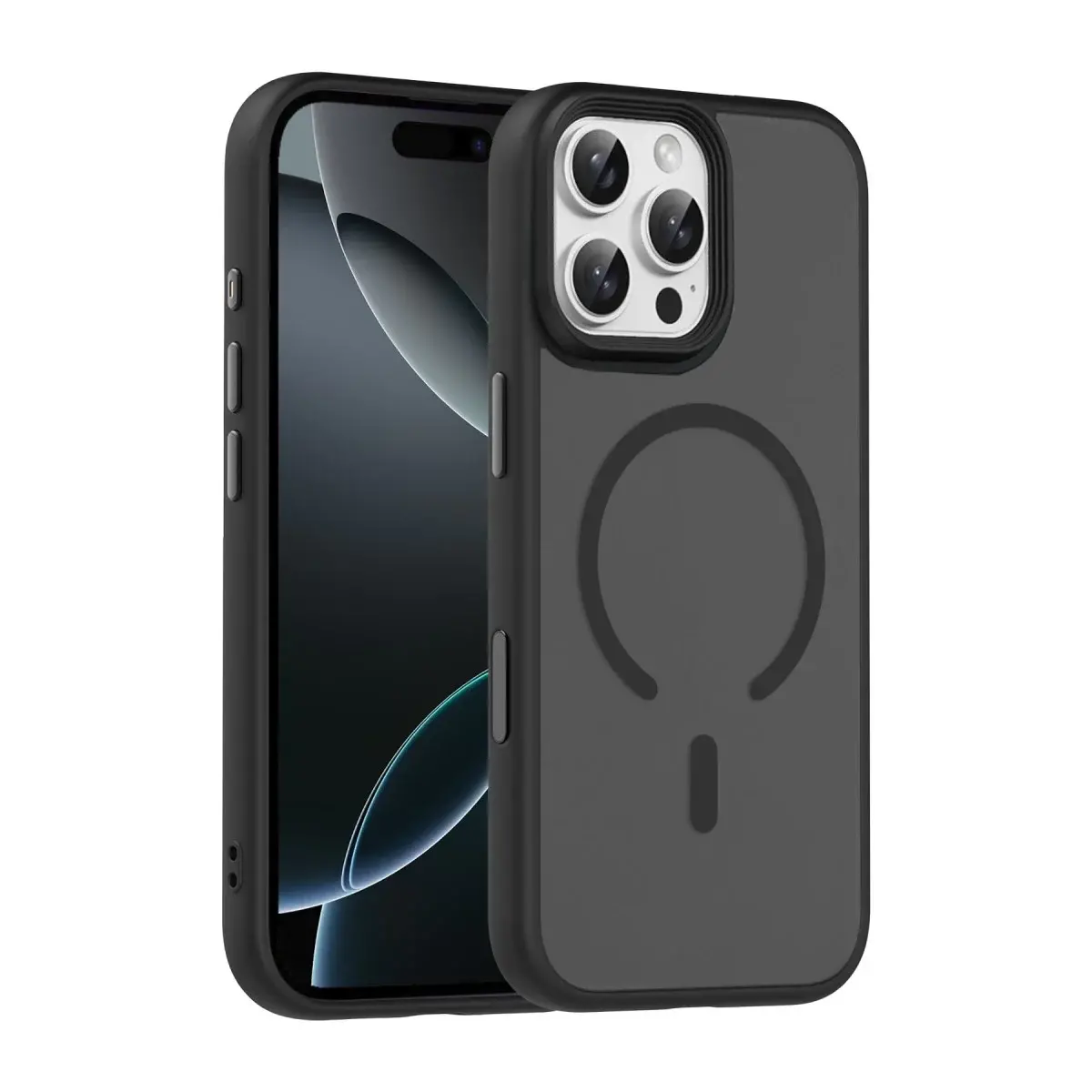 Joko  İphone 16 Pro Max Megane Magsafe Kapak - Siyah