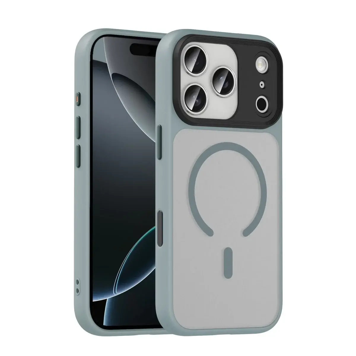 Joko  İphone 17 Pro Max Megane Magsafe Kapak - Titan Gri