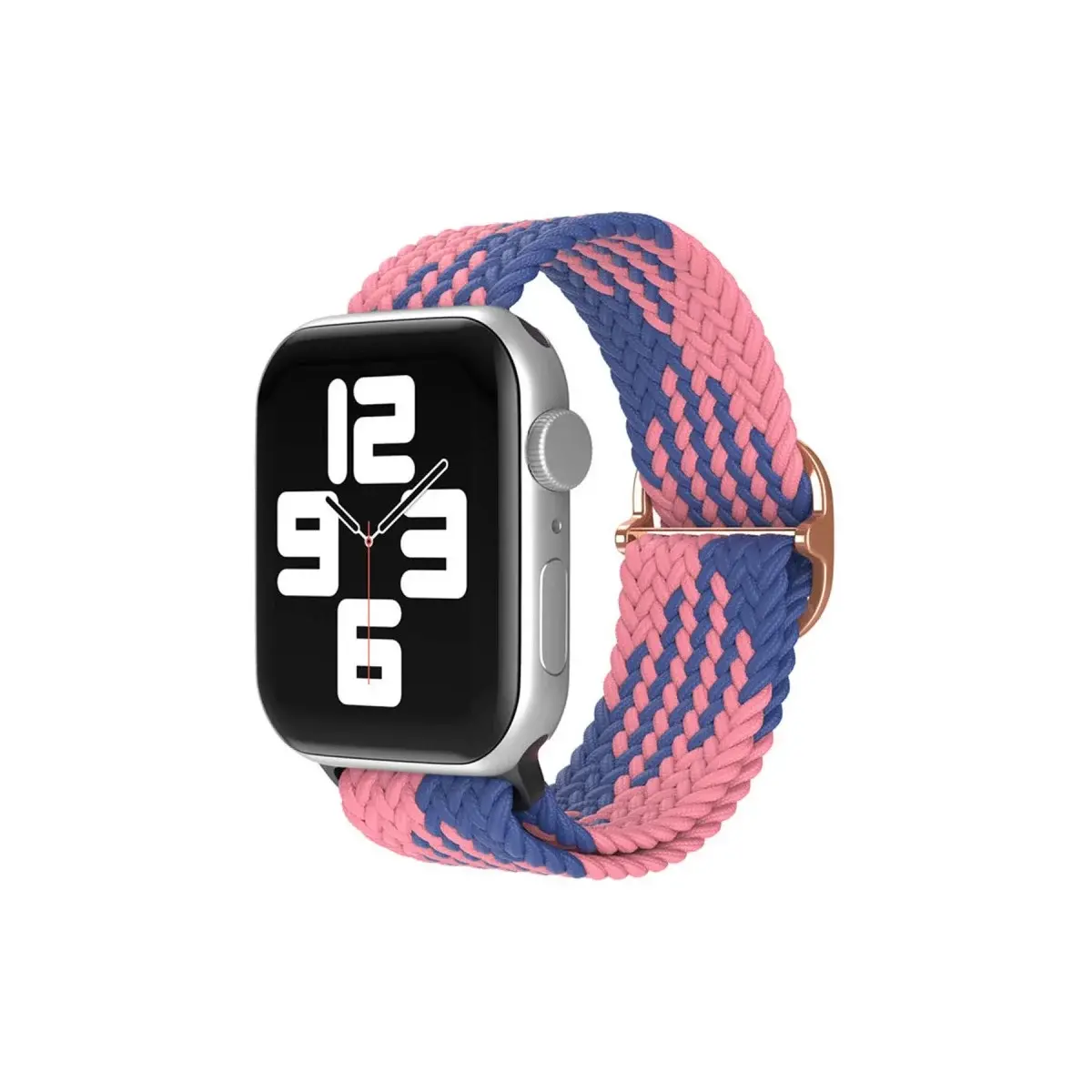 Watch 42mm  Kordon - Pembe-mavi