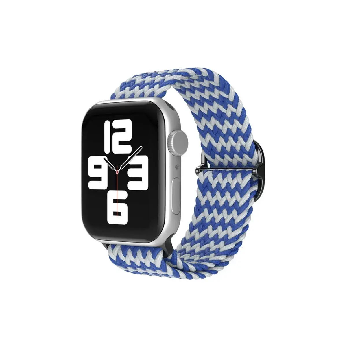 Watch 42mm  Kordon - Zigzag Beyaz-mavi