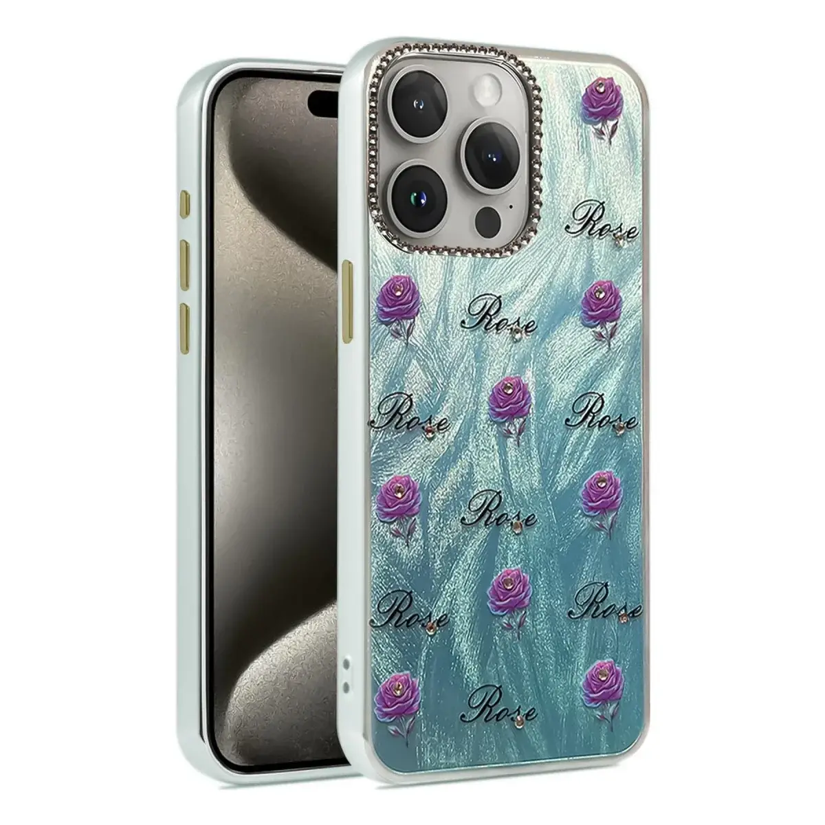 İphone 14 Pro Kılıf Blade Aynalı Desenli Kapak - Desen 9