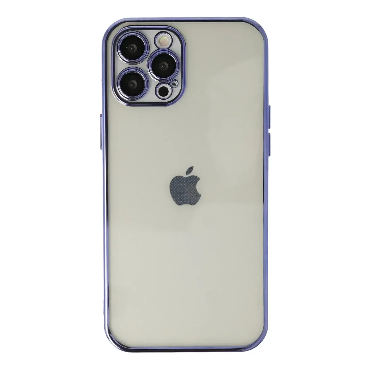İphone 12 Pro Kılıf Razer Lensli Silikon - Mor