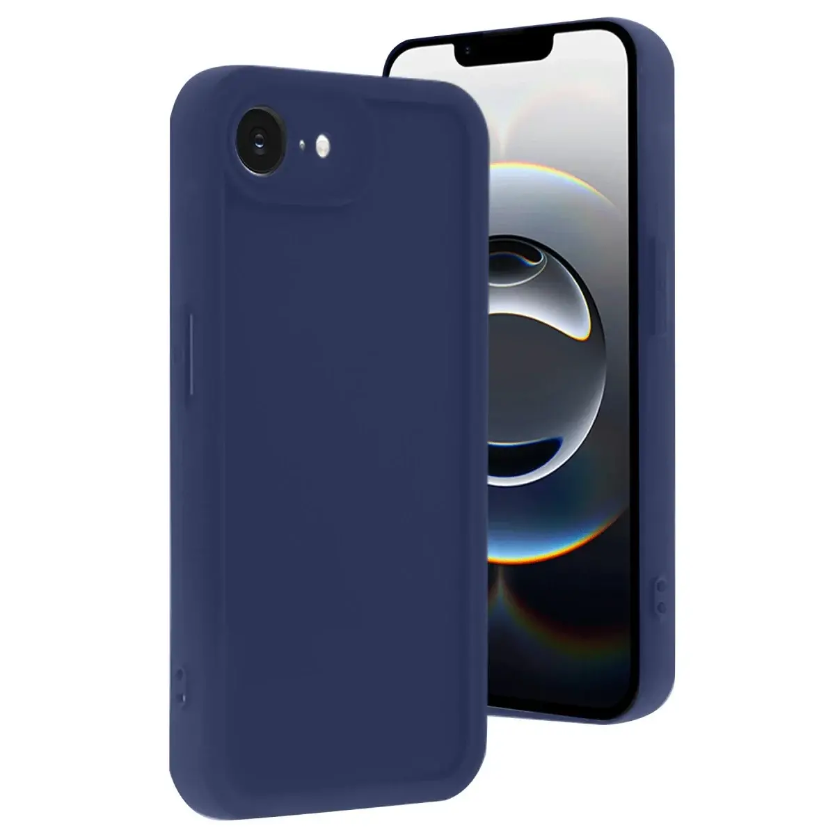 İphone 16e Kılıf Viera Silikon - Lacivert