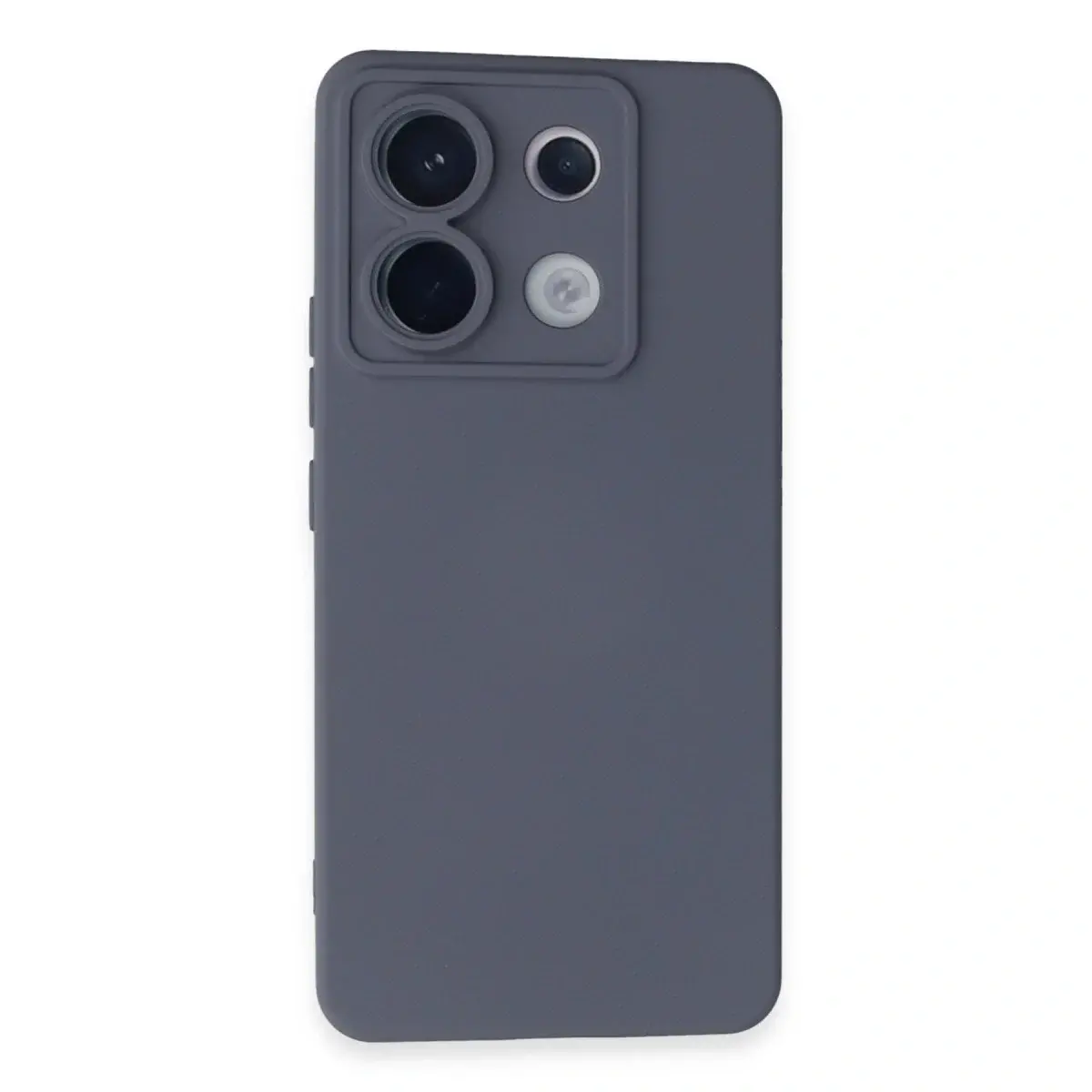Xiaomi Redmi Note 13 Pro 5g Kılıf Nano İçi Kadife Silikon - Gri