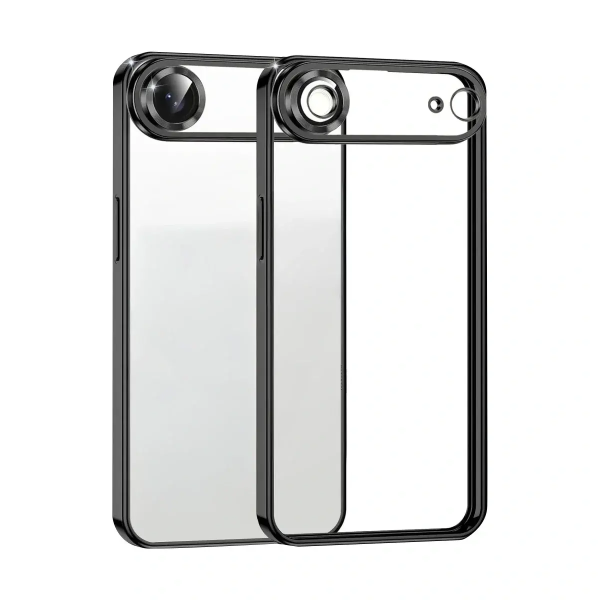 İphone 17 Air Razer Lensli Silikon - Siyah