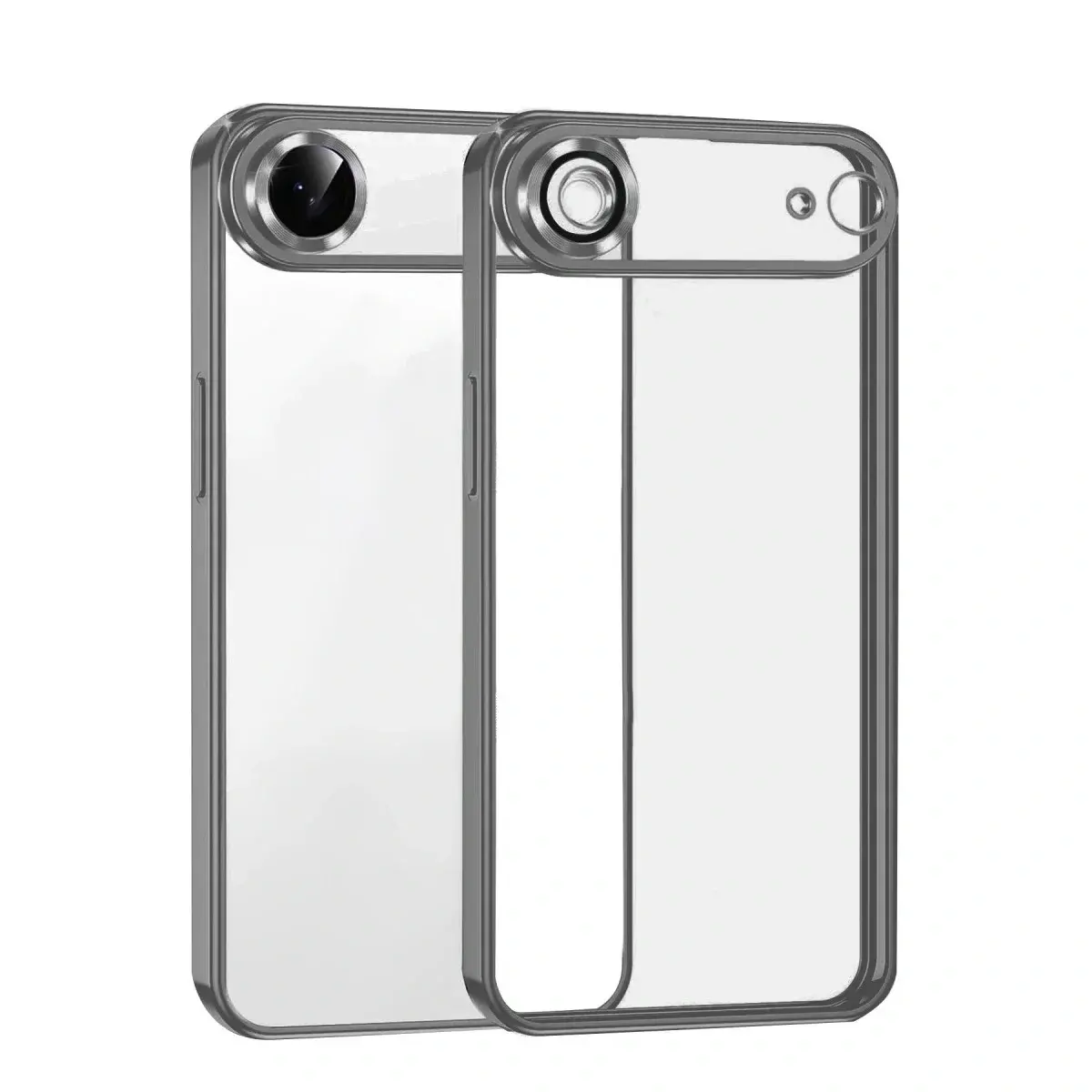 İphone 17 Air Razer Lensli Silikon - Titan Gri