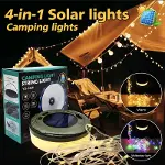 Şarjlı 10 Metre Ledli Şarj Göstergeli 8 Işık Modlu Hareketli Ve Flaşör Modlu Kamp Lambası Led Işık-4