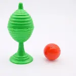 Yeşil Renk Sihirli Kupa Top Kaybetme Oyunu 7 cm-3