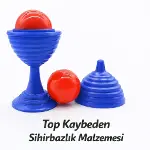 Mavi Renk Sihirli Kupa Top Kaybetme Oyunu 7 cm-1