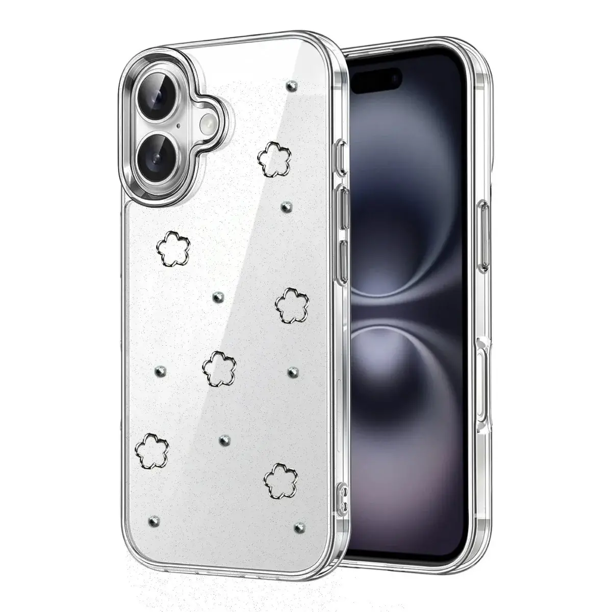 İphone 17 Fiyonk Desenli Kapak - Desen 2