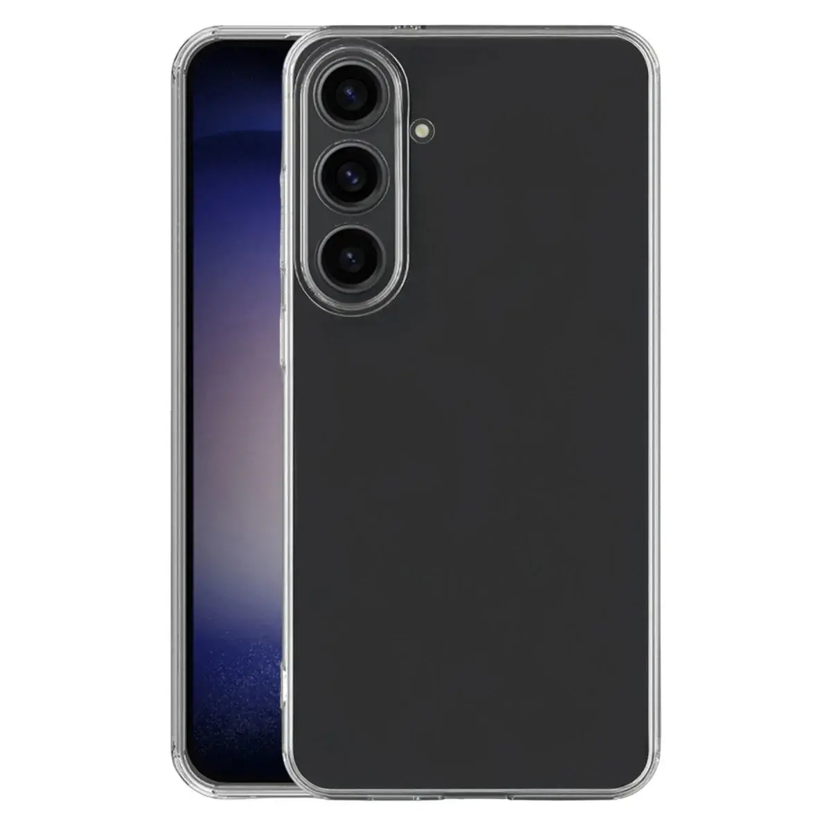 Samsung Galaxy S25 Kılıf Lüx Şeffaf Silikon