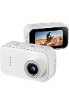 F2 2K 1080P Parmak Kamera 130° Geniş Açı IPS Ekranlı 25g Mini Taşınabilir Cep Kamerası Beyaz-1
