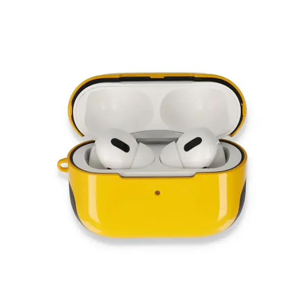Airpods Pro (1.nesil) 3in1 Kılıf - Sarı