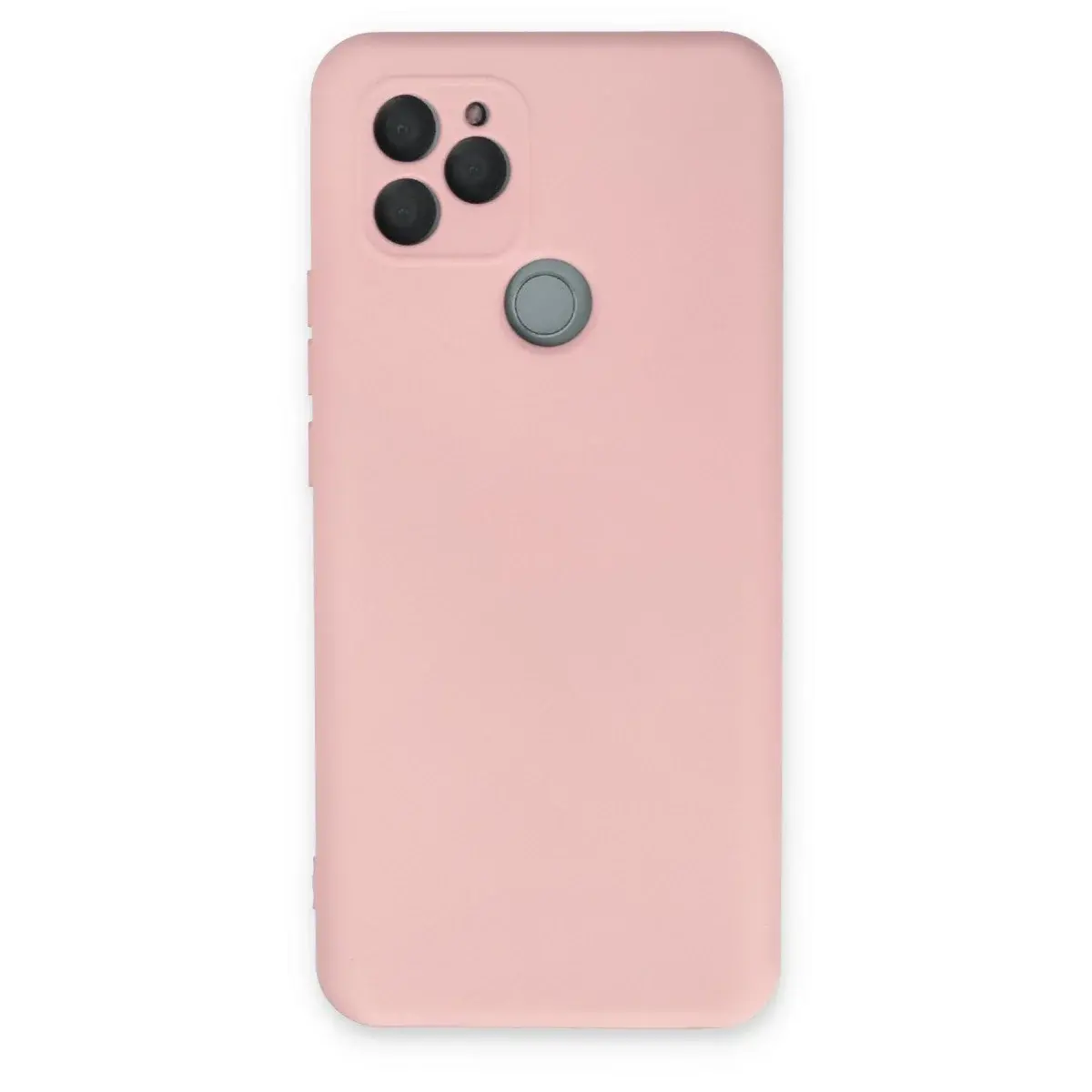 General Mobile Gm 21 Kılıf Nano İçi Kadife Silikon - Pudra