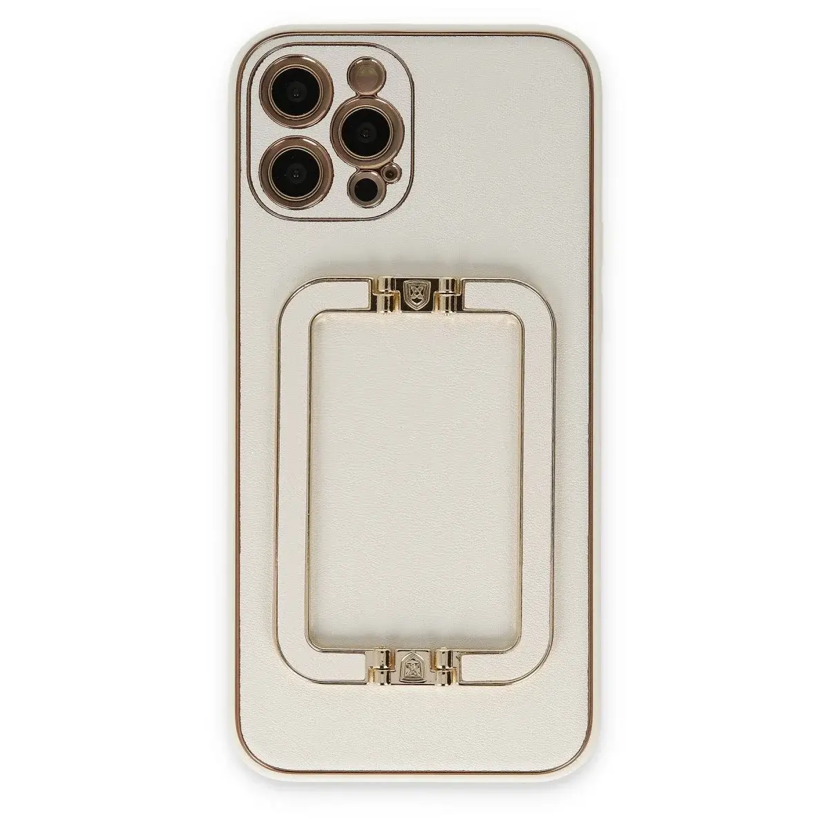İphone 12 Pro Kılıf Coco Elit Kapak - Beyaz