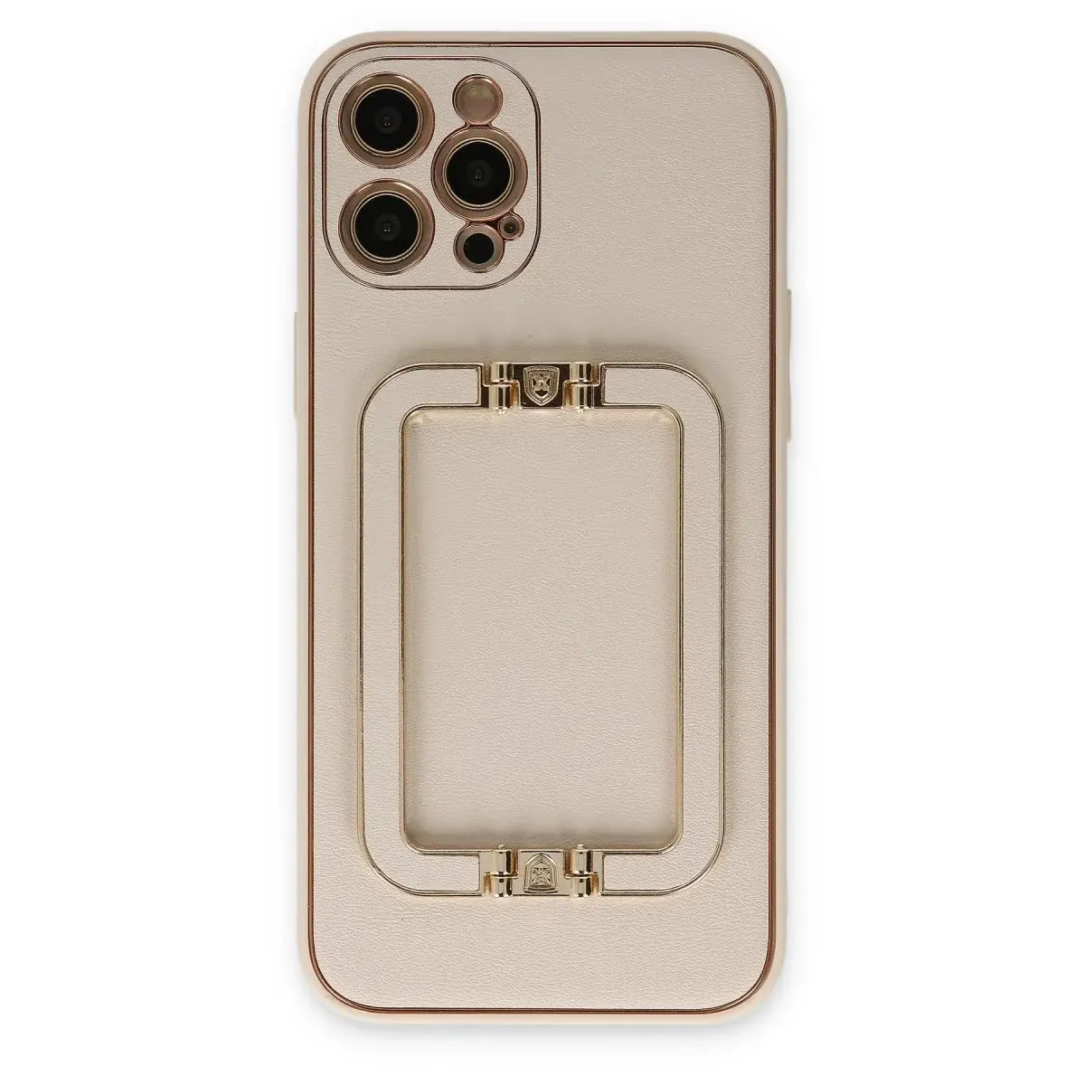 İphone 12 Pro Kılıf Coco Elit Kapak - Gold