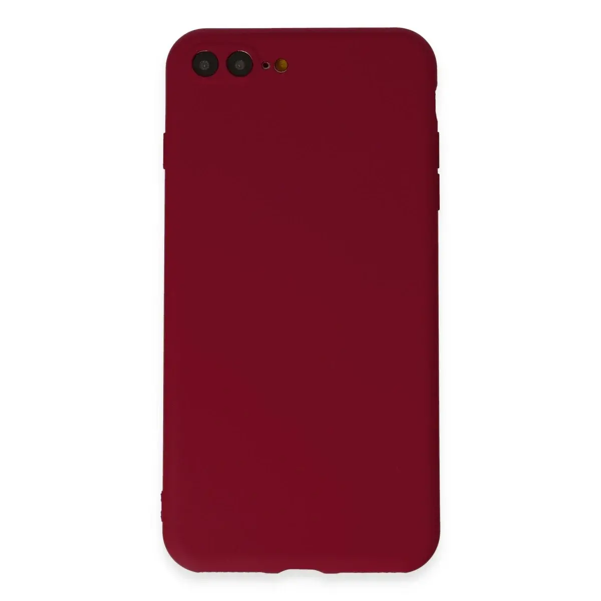 İphone 7 Plus Kılıf First Silikon - Bordo