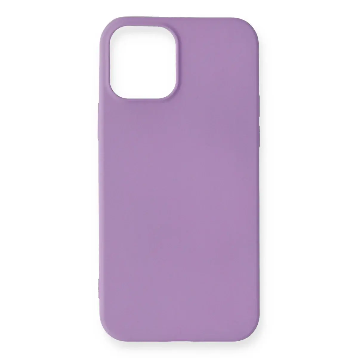 İphone 12 Mini Kılıf First Silikon - Lila
