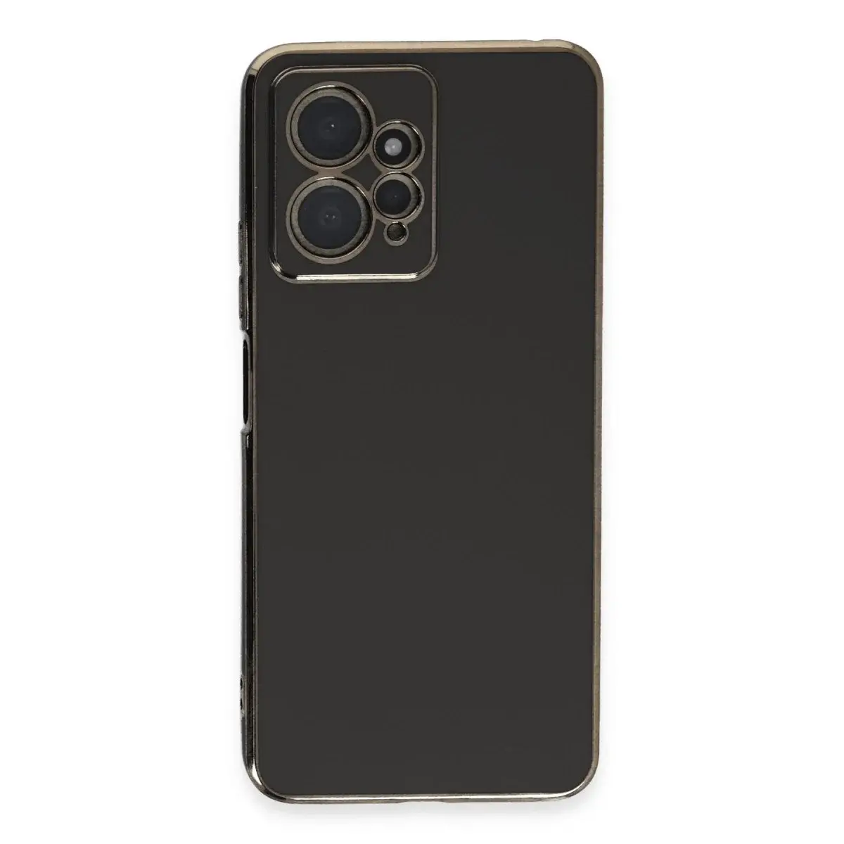 Xiaomi Redmi Note 12 4g Kılıf Volet Silikon - Siyah