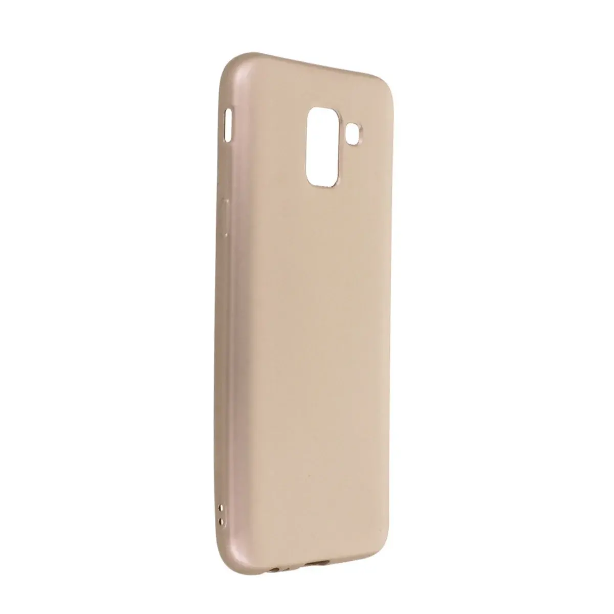 Samsung Galaxy J6 Kılıf First Silikon - Gold