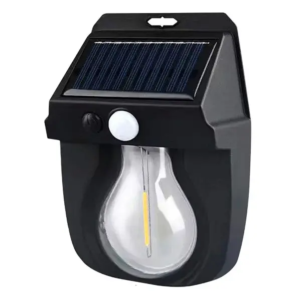 Fithome Or-118 Hareket Sensörlü Su Geçirmez Solar Bahçe Aydınlatma Duvar Lambası