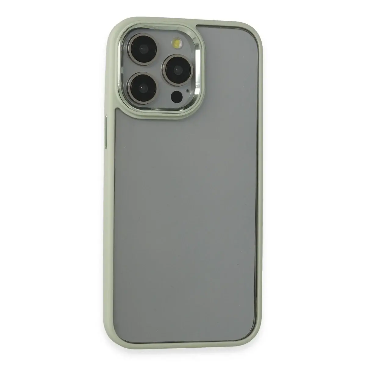 İphone 14 Pro Max Kılıf Power Silikon - Yeşil
