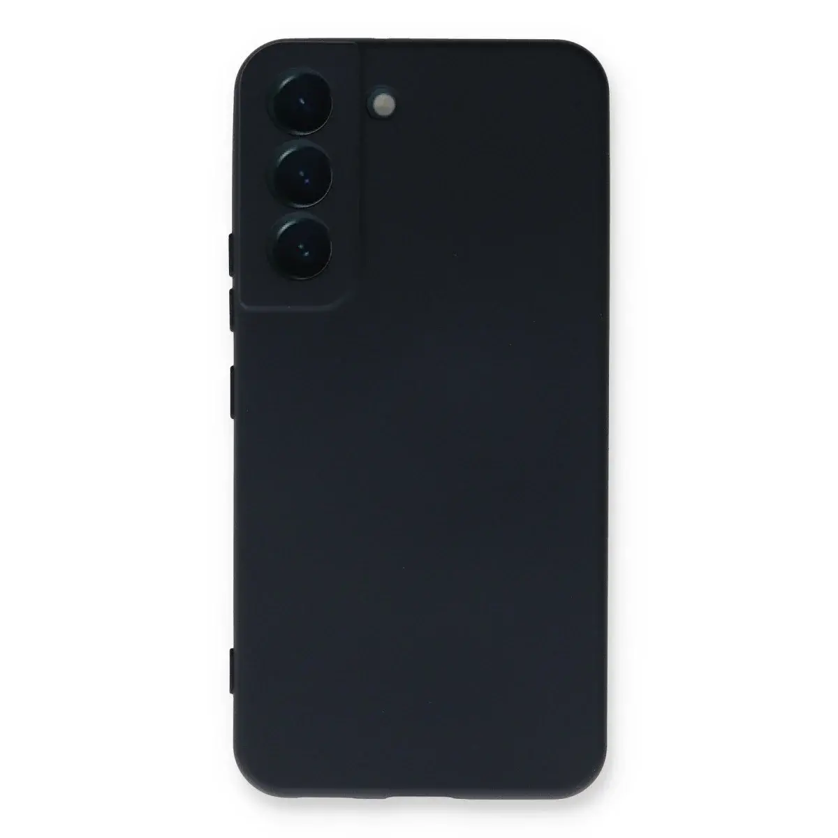 Samsung Galaxy S22 Plus Kılıf Nano İçi Kadife Silikon - Lacivert