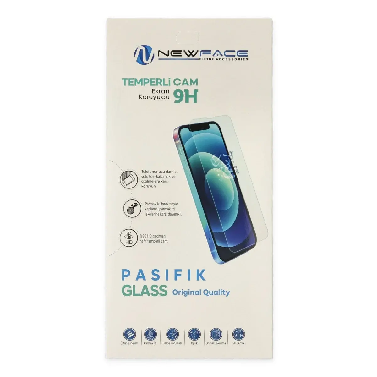 Samsung Galaxy A20s Pasifik Cam Ekran Koruyucu