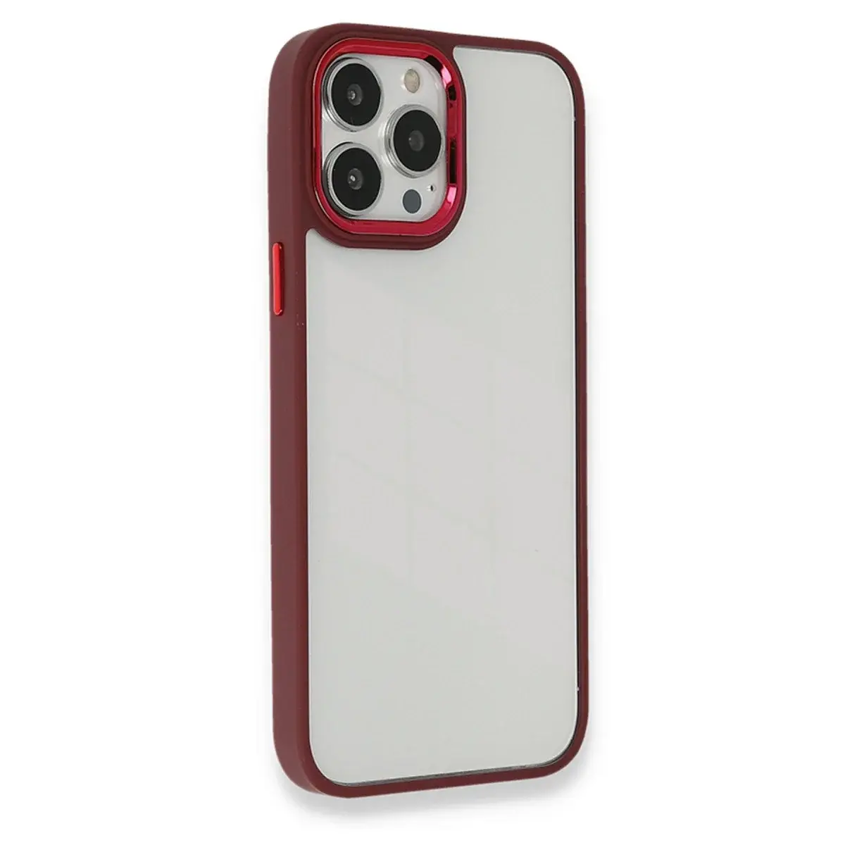 İphone 13 Pro Kılıf Dora Kapak - Kırmızı