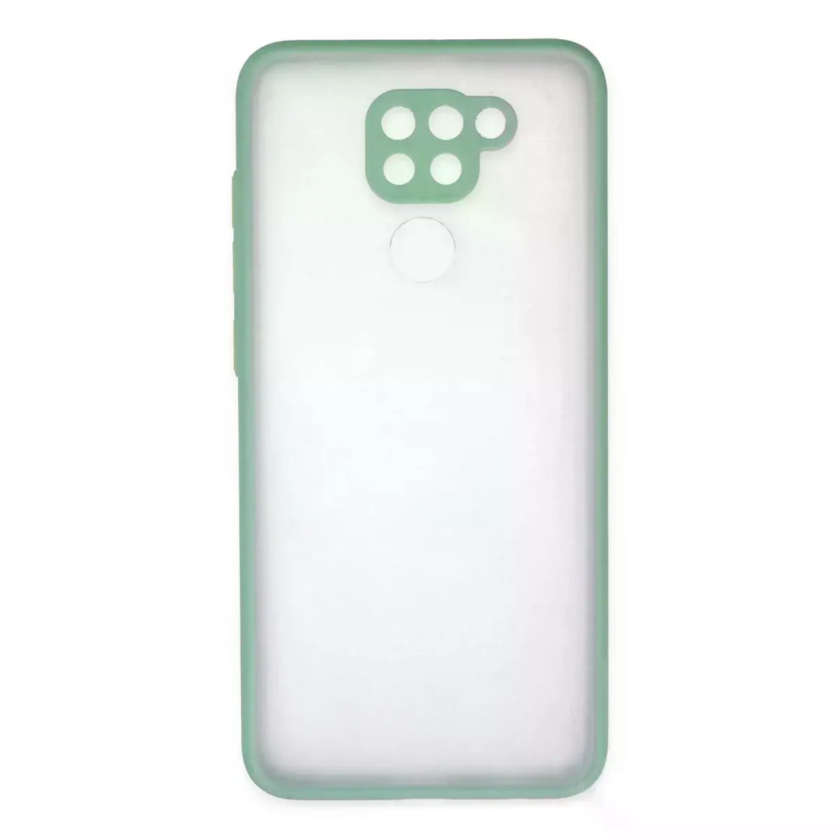 Xiaomi Redmi Note 9 Kılıf Montreal Silikon Kapak - Turkuaz