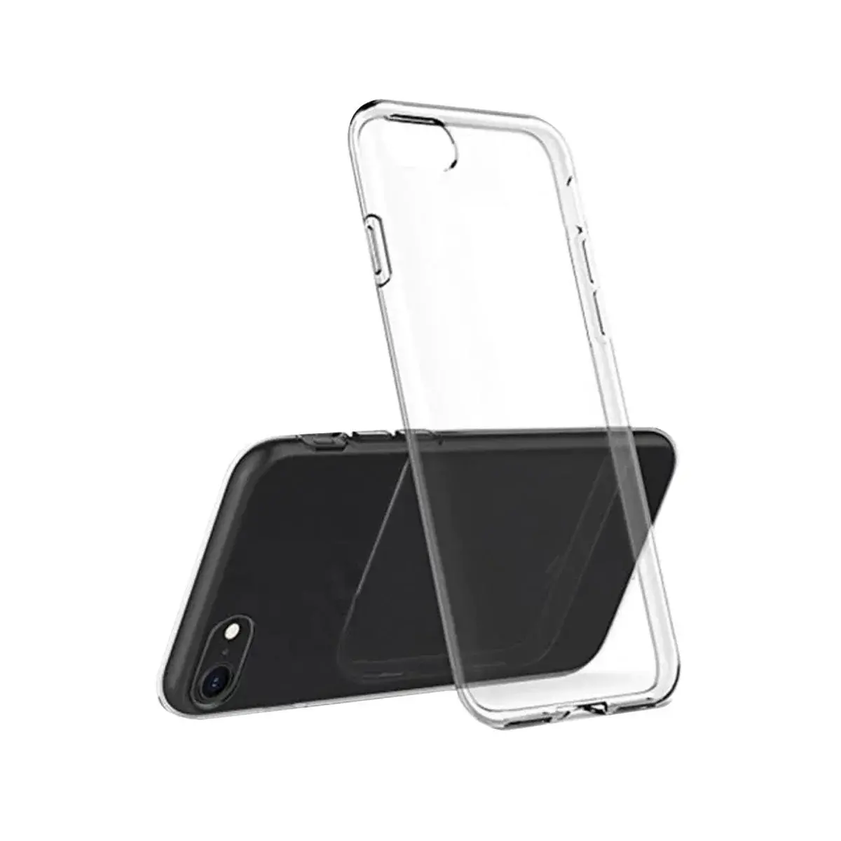 İphone 7 Kılıf Lüx Şeffaf Silikon