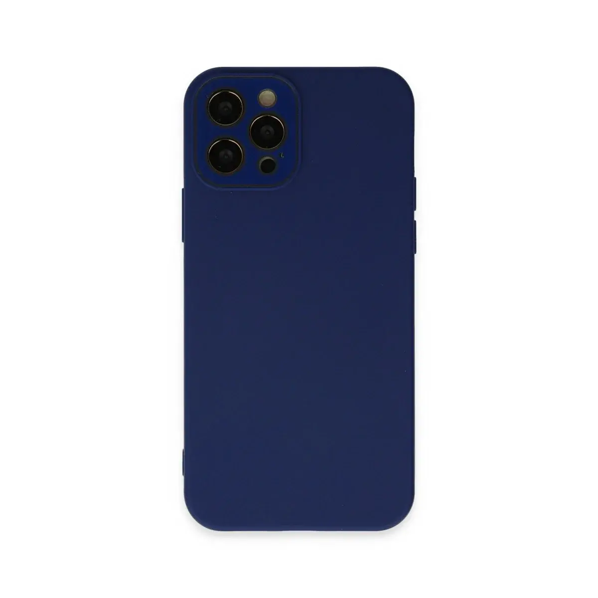 İphone 12 Pro Kılıf Lansman Glass Kapak - Sky Blue