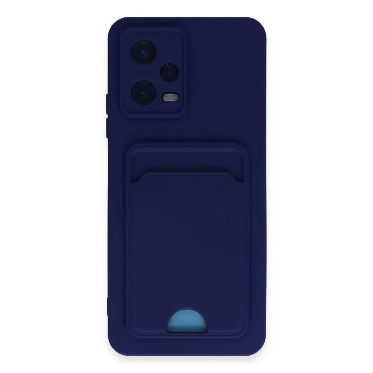 Xiaomi Poco X5 5g Kılıf Kelvin Kartvizitli Silikon - Lacivert