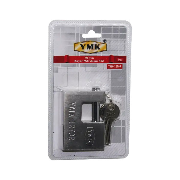 70MM GRİ KAYAR MİLLİ ASMA KİLİT (4745)
