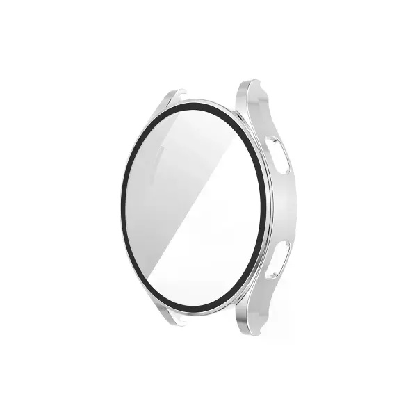 Watch 5 44mm Wall Camlı Kasa Ekran Koruyucu - Gümüş